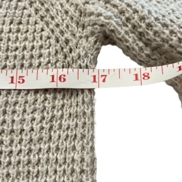 Madewell Women’s‎ Knit Pullover Sweater Drawstring Hem Crew Neck TRENDY Boho XS - Picture 7 of 10